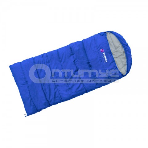 Спальний мішок Terra Incognita Asleep JR 200 синій правий